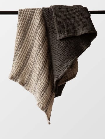 Nella handduk 50x70 cm - Taupe Stripe - Tell Me More