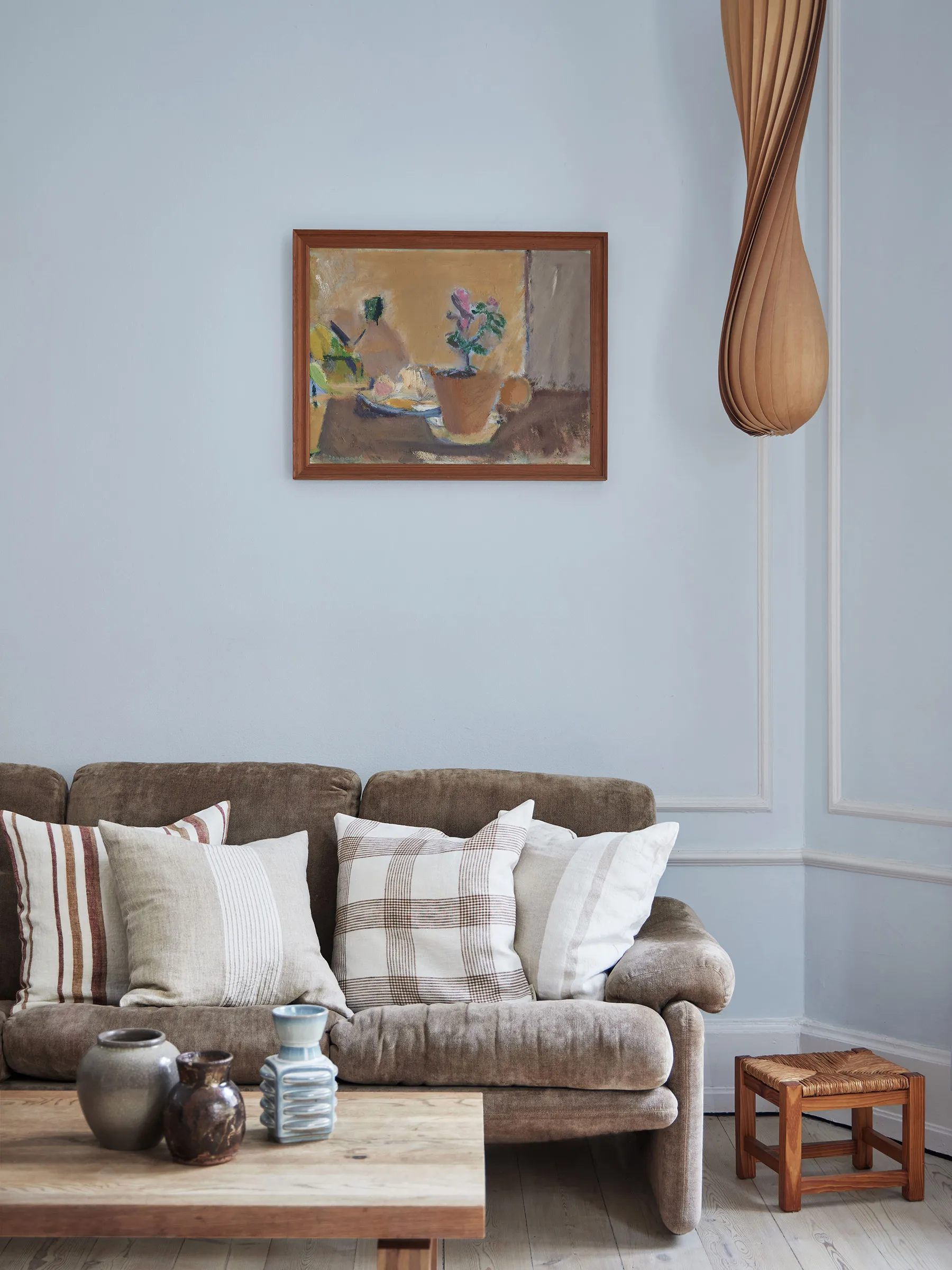 Odette kuddfodral, Brown, 50x50 cm Tell Me More