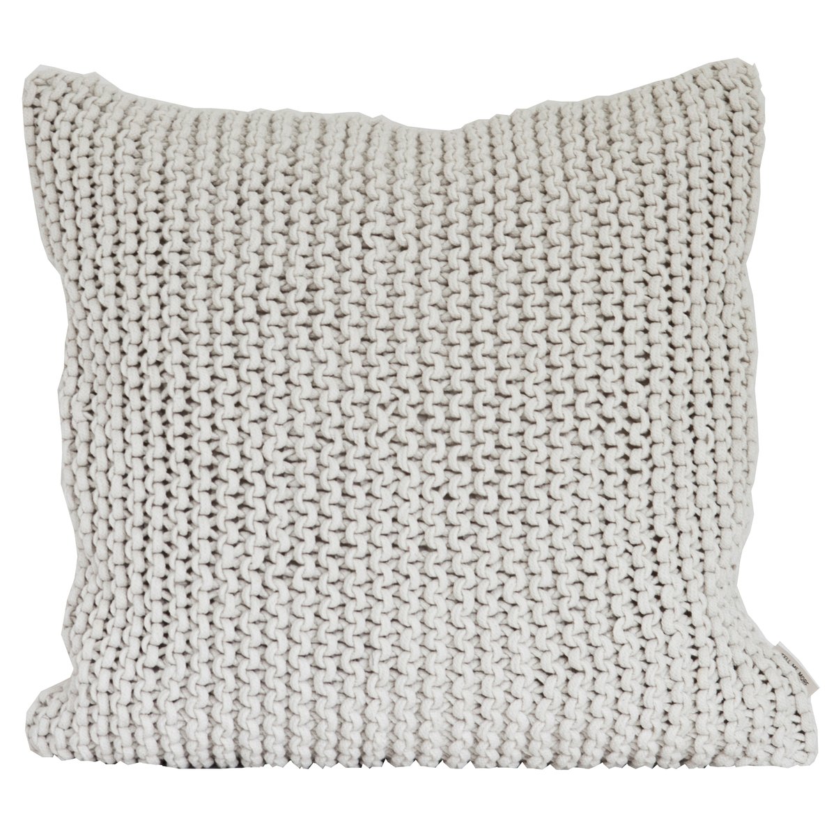 Tell Me More Rope kuddfodral 50x50 cm Off-white | Skandinavisk Design | Kuddfodral | Vit