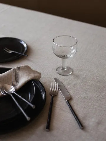 Steel bestickset 4 delar - Opolerat stål - Tell Me More