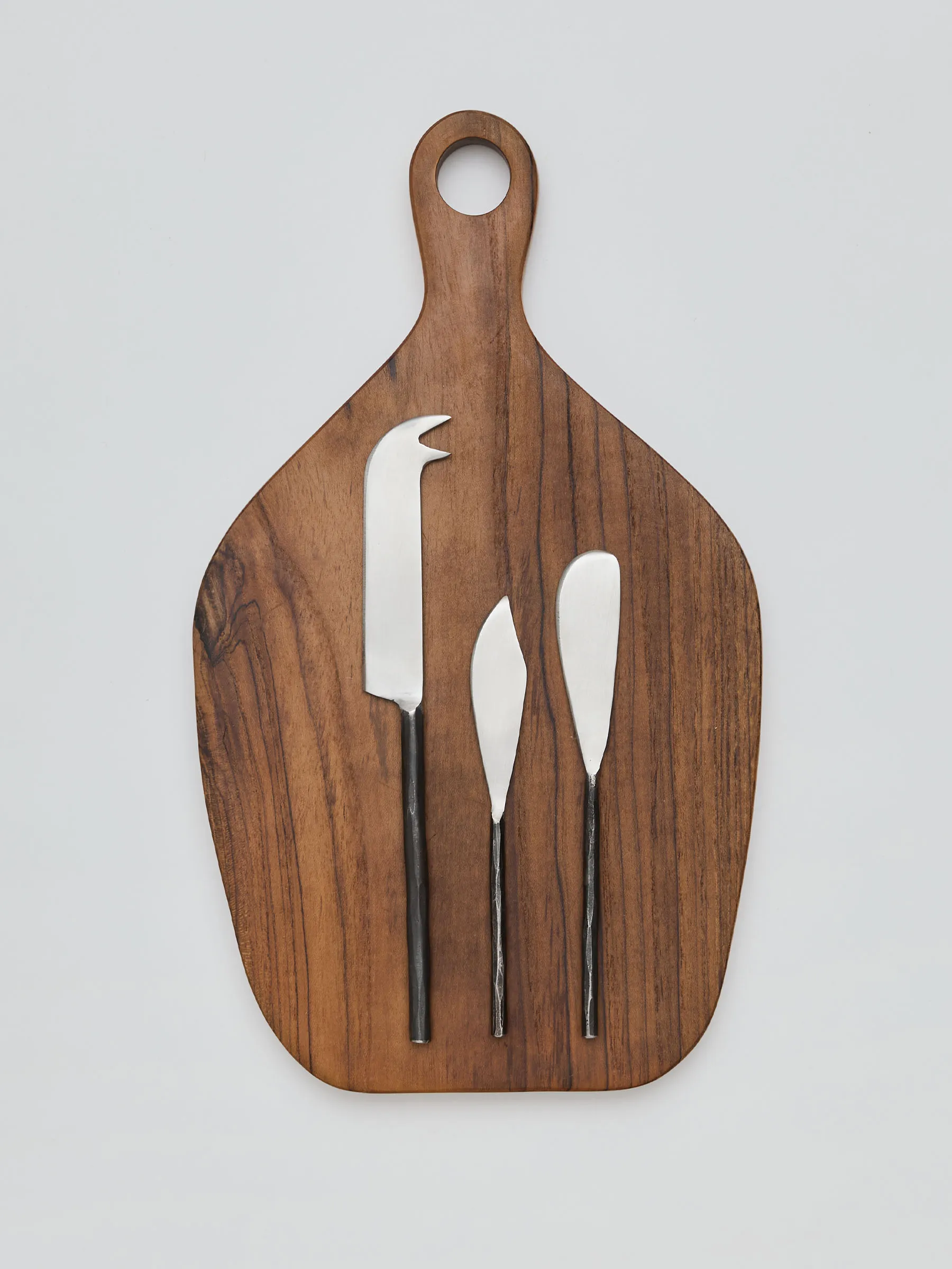 Steel ostkniv large, Opolerat stål Tell Me More