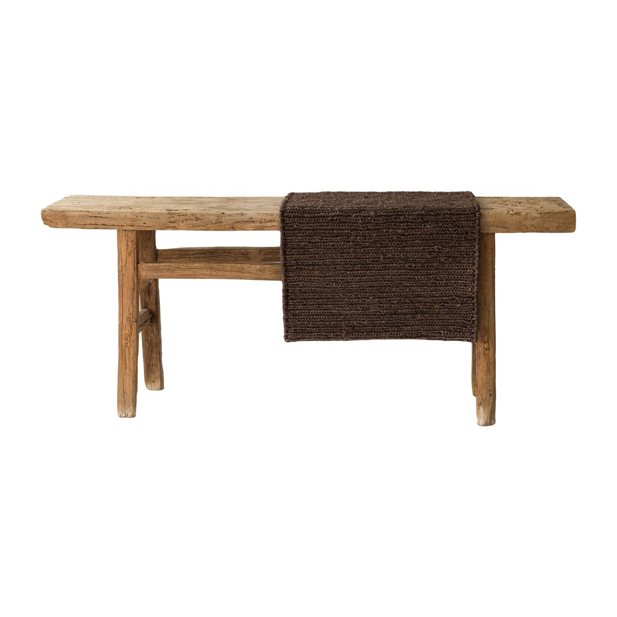 Tell Me More Sumak hampamatta 60x90 cm Brown | Skandinavisk Design | Jutemattor | Brun