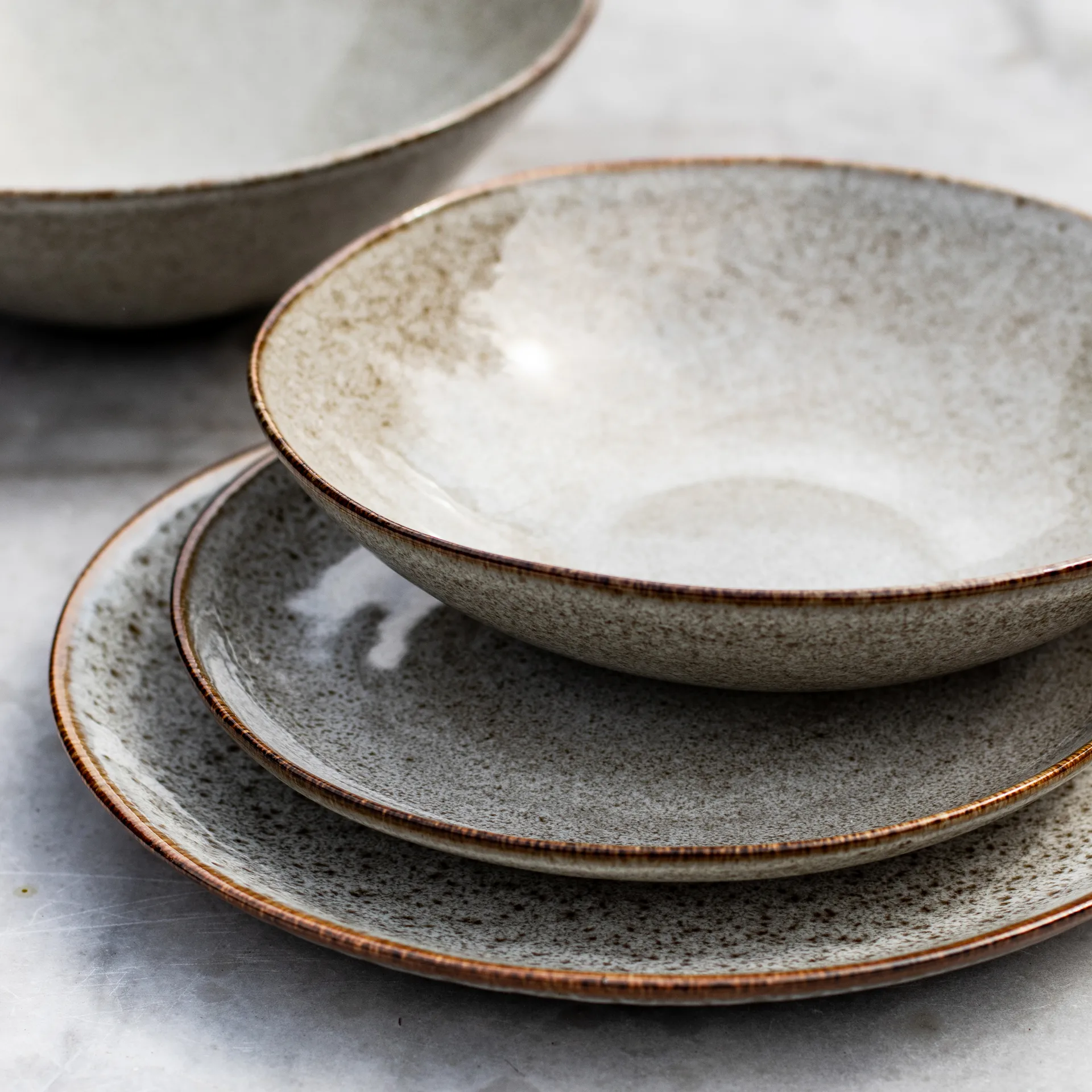 Taranto assiett Ø17 cm, Sand Tell Me More