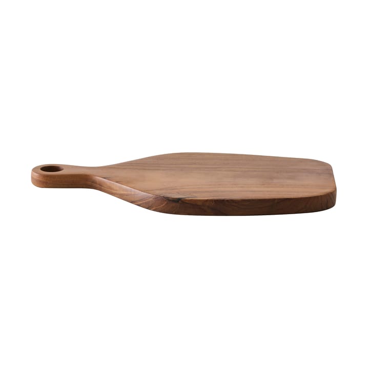 Teak serveringsbräda - 17,5x30 cm - Tell Me More