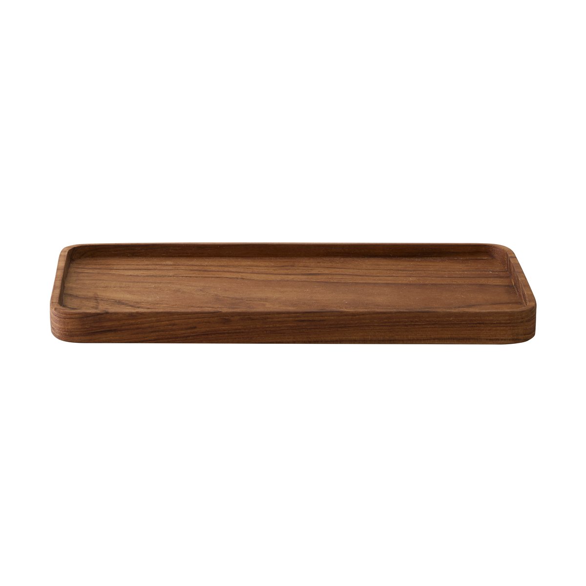 Tell Me More Teak serveringsbricka 12,5x27,5 cm Brun