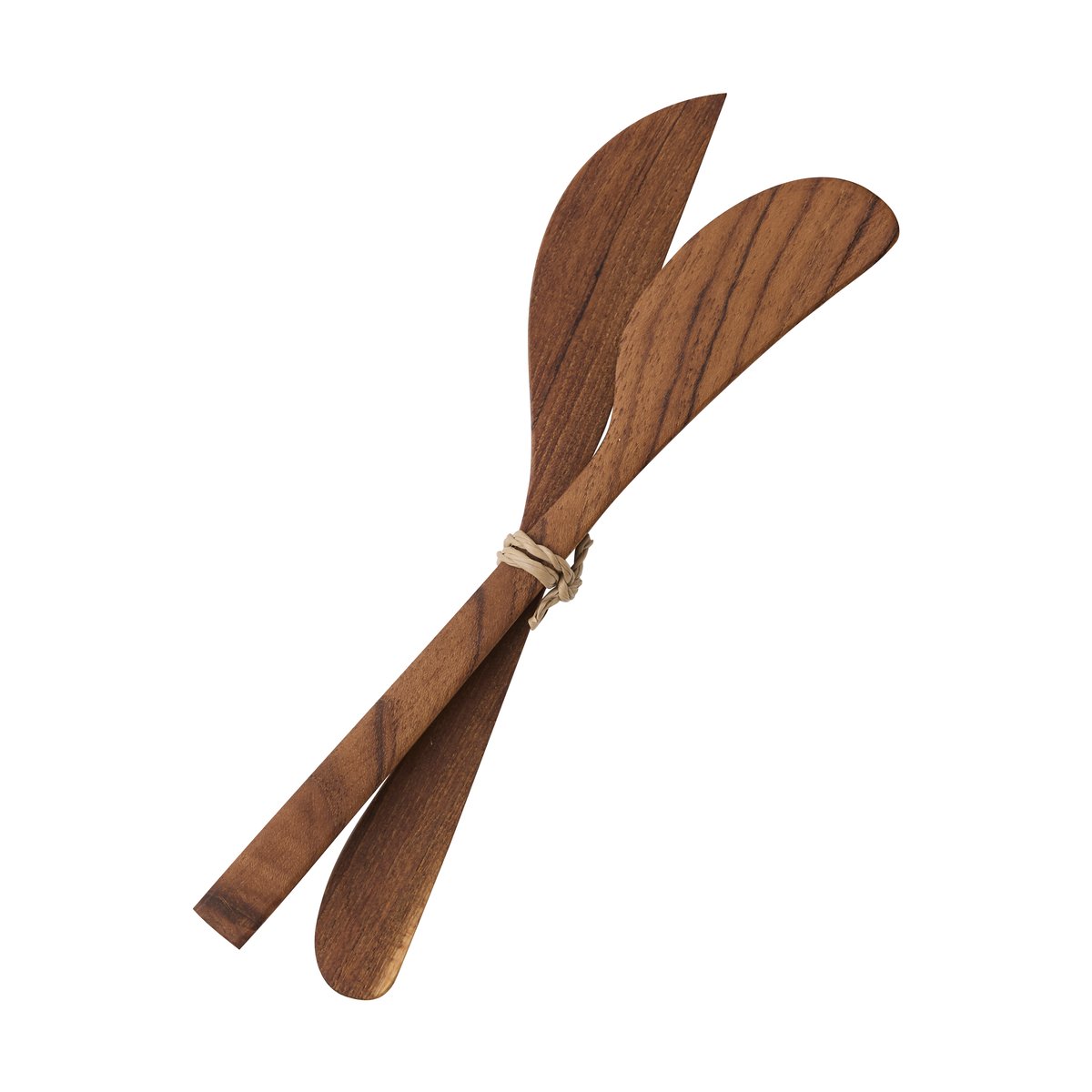 Tell Me More Teak smörkniv 2-pack Brun | Skandinavisk Design | Smörknivar | Brun