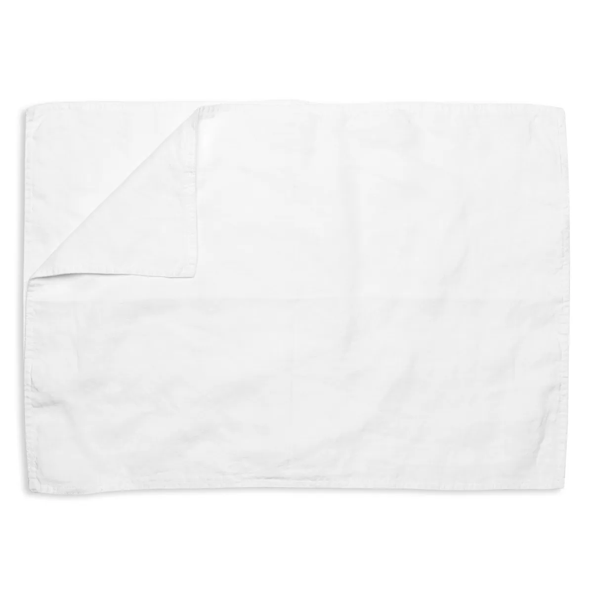 Tell Me More Tell Me More bordstablett linne 35x50 cm Bleached white (white)