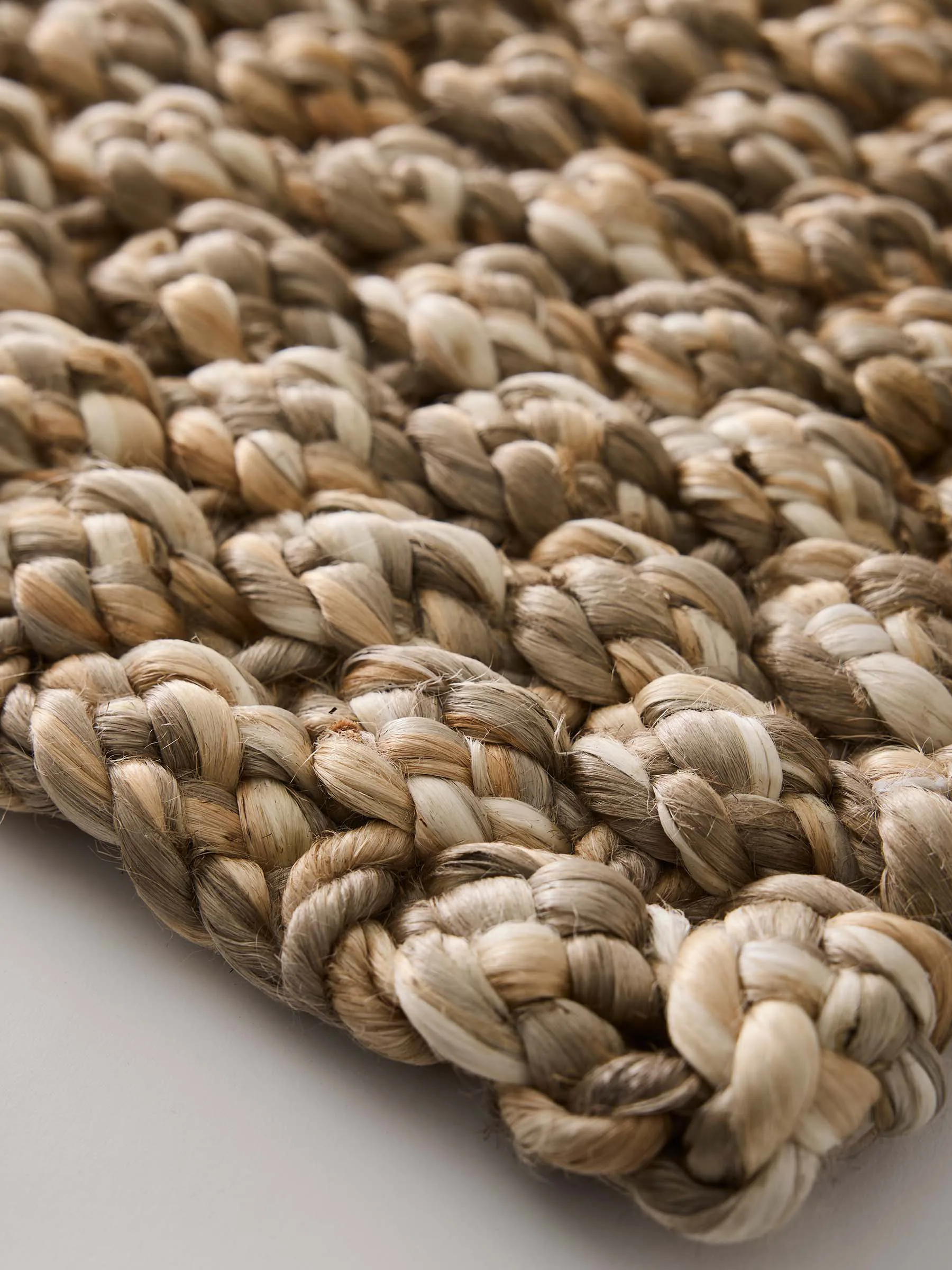 Tell Me More Braided jute dörrmatta 45x75 cm, Multi Tell Me More