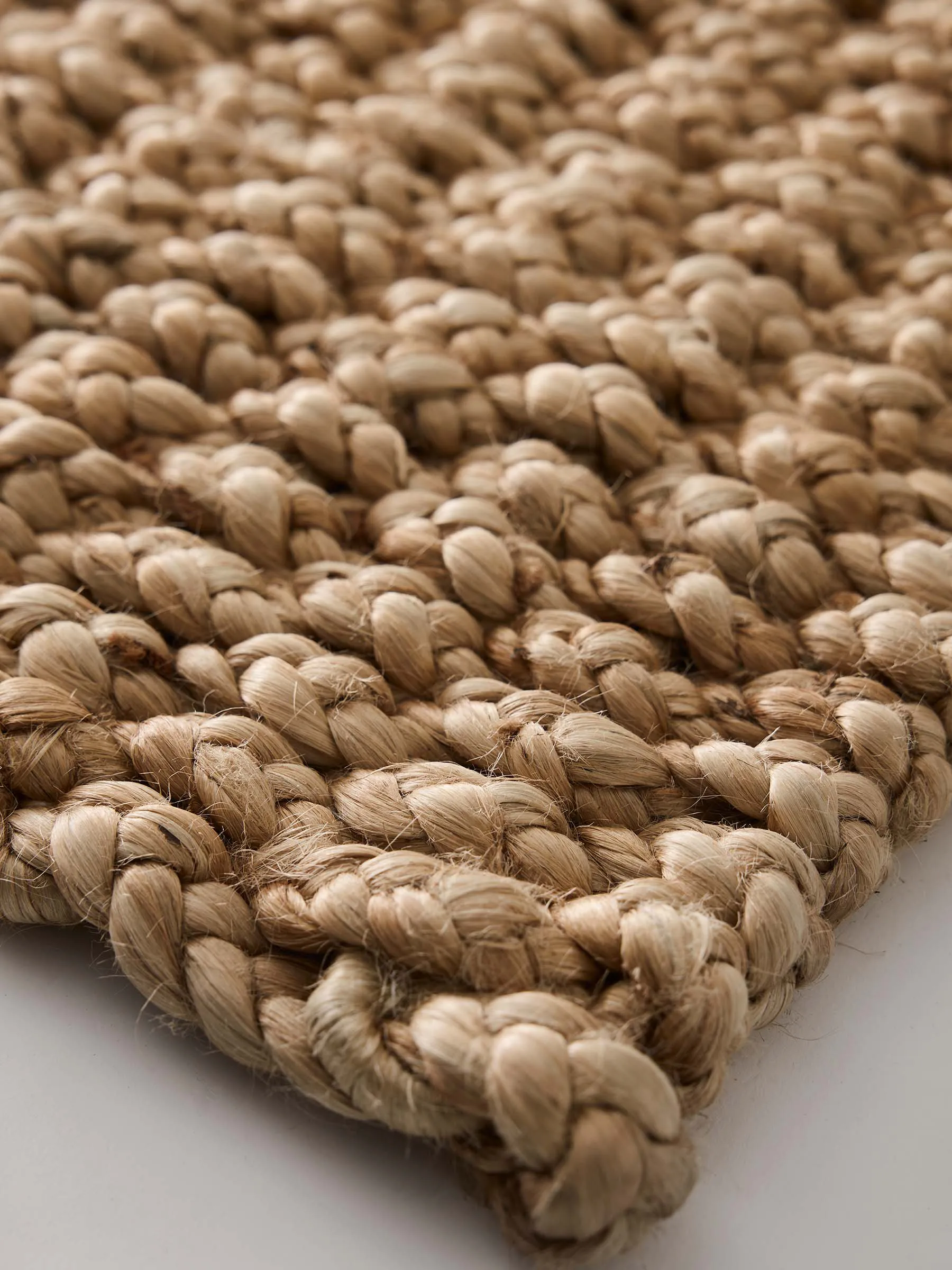 Tell Me More Braided jute dörrmatta 45x75 cm, Natural Tell Me More