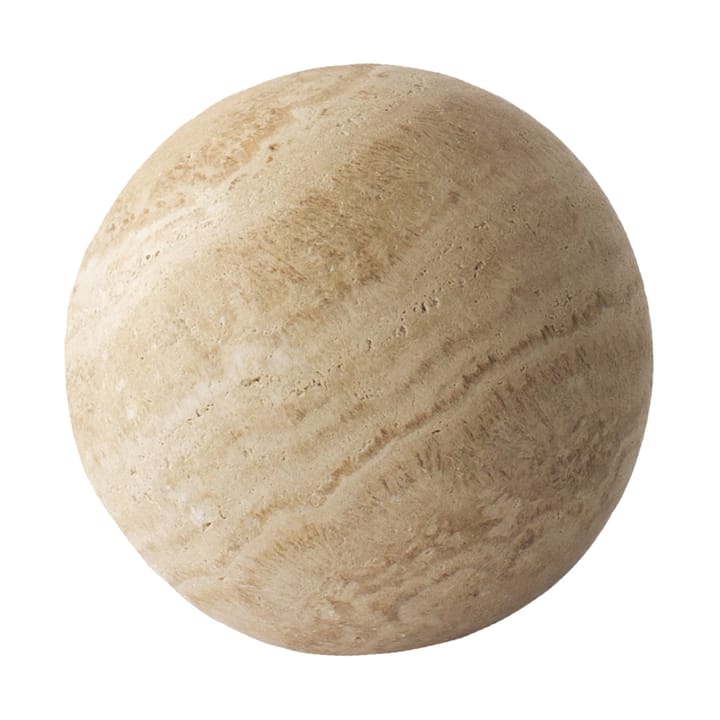 Travertine dekorationsklot, Ø10 cm Tell Me More