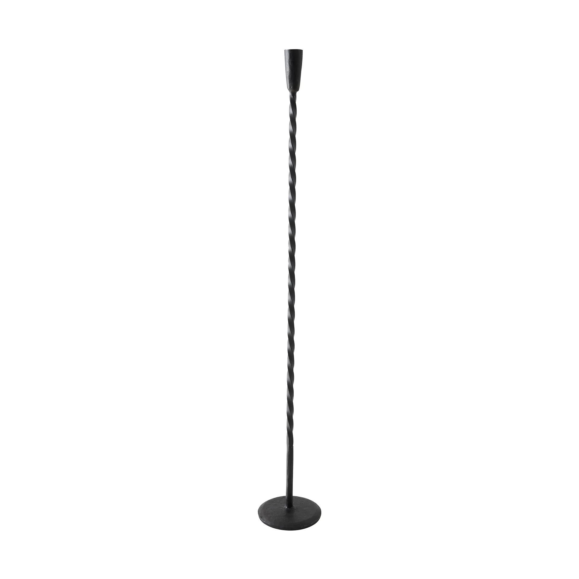 Twist golvljusstake 80 cm, Svart Tell Me More