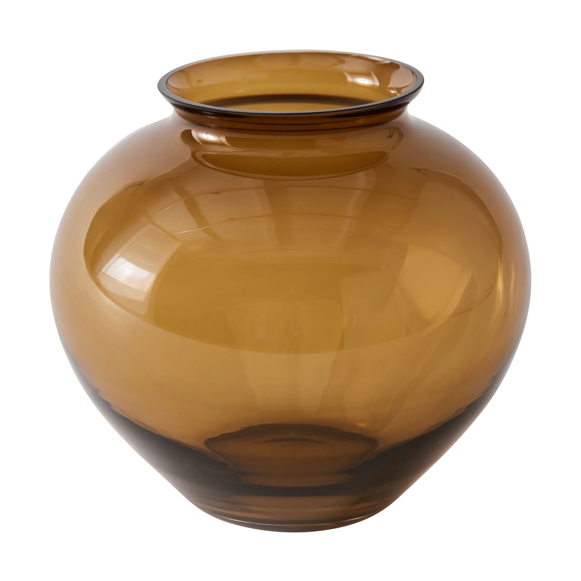 Velino vas, Amber brown, Ø20,5x18,5 cm Tell Me More