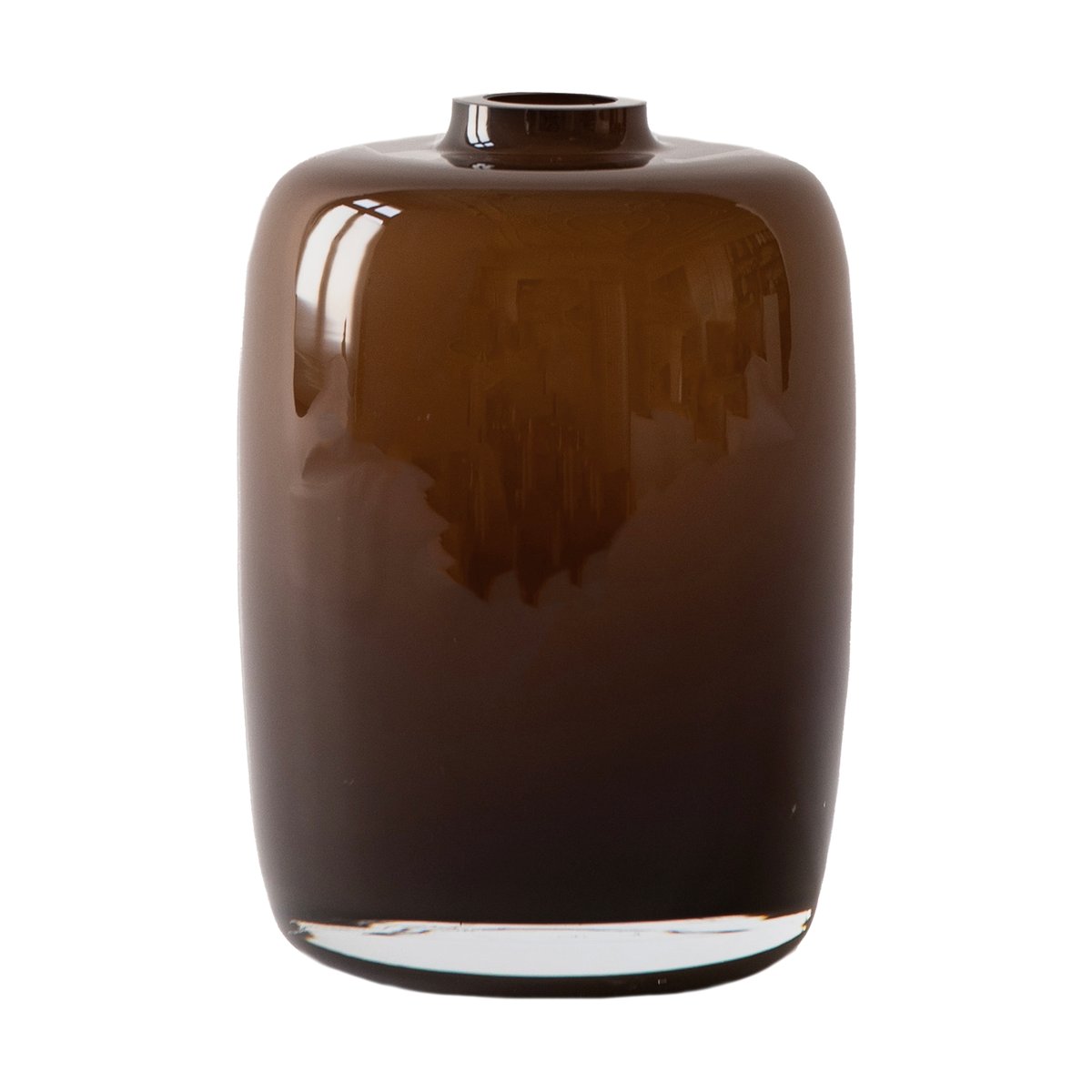 Tell Me More Verona vas hög 20 cm Brown | Skandinavisk Design | Vaser | Brun
