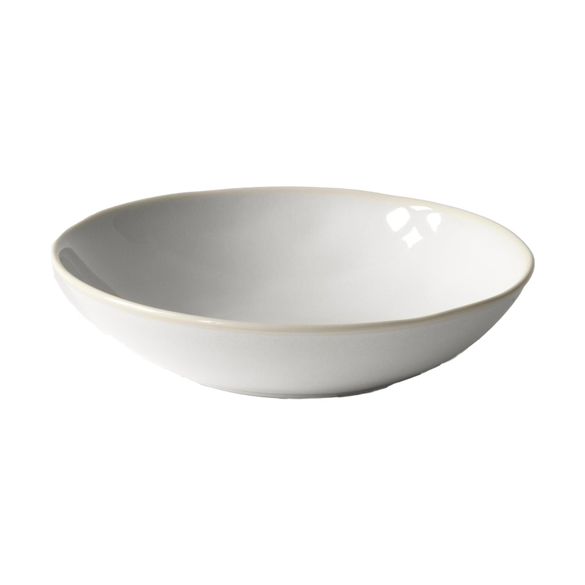 Tell Me More Vince djup tallrik 22,5 cm Vit | Skandinavisk Design | Djupa tallrikar | Vit