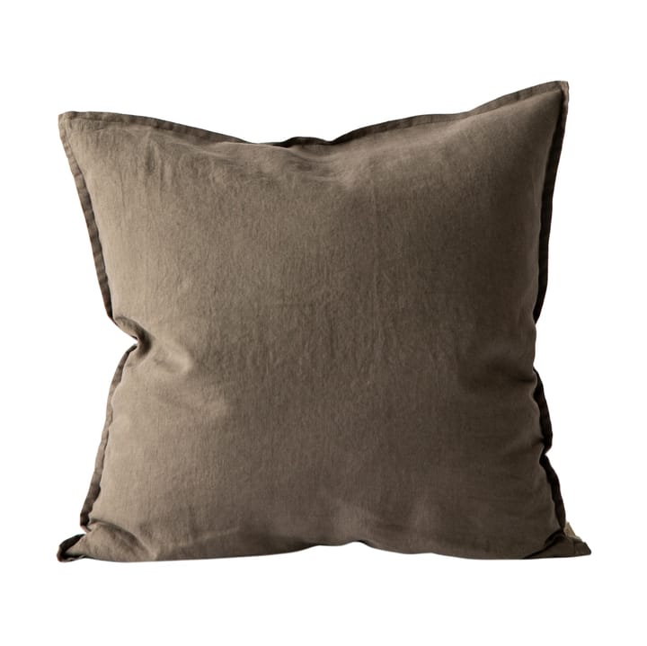 Washed linen kuddfodral 50x50 cm - Taupe - Tell Me More