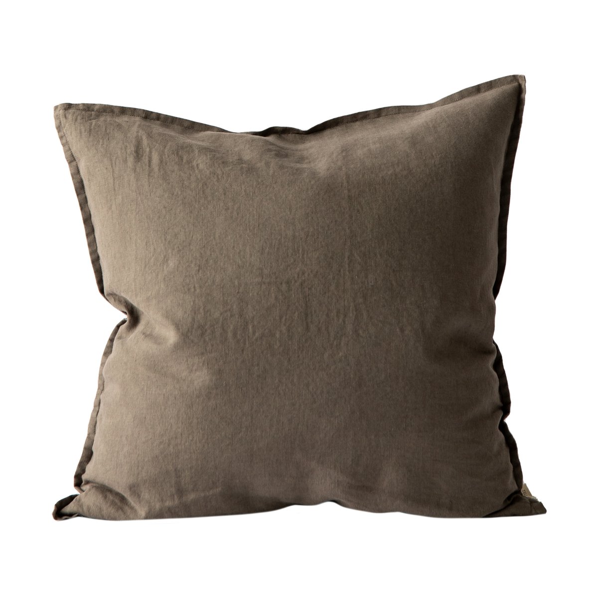 Tell Me More Washed linen kuddfodral 50x50 cm Taupe