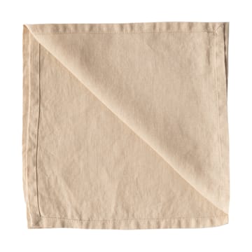 Washed linen tygservett 45x45 cm - Sand - Tell Me More