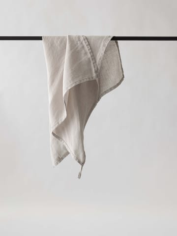 Washed linen tygservett 45x45 cm - varmgrå (grey) - Tell Me More