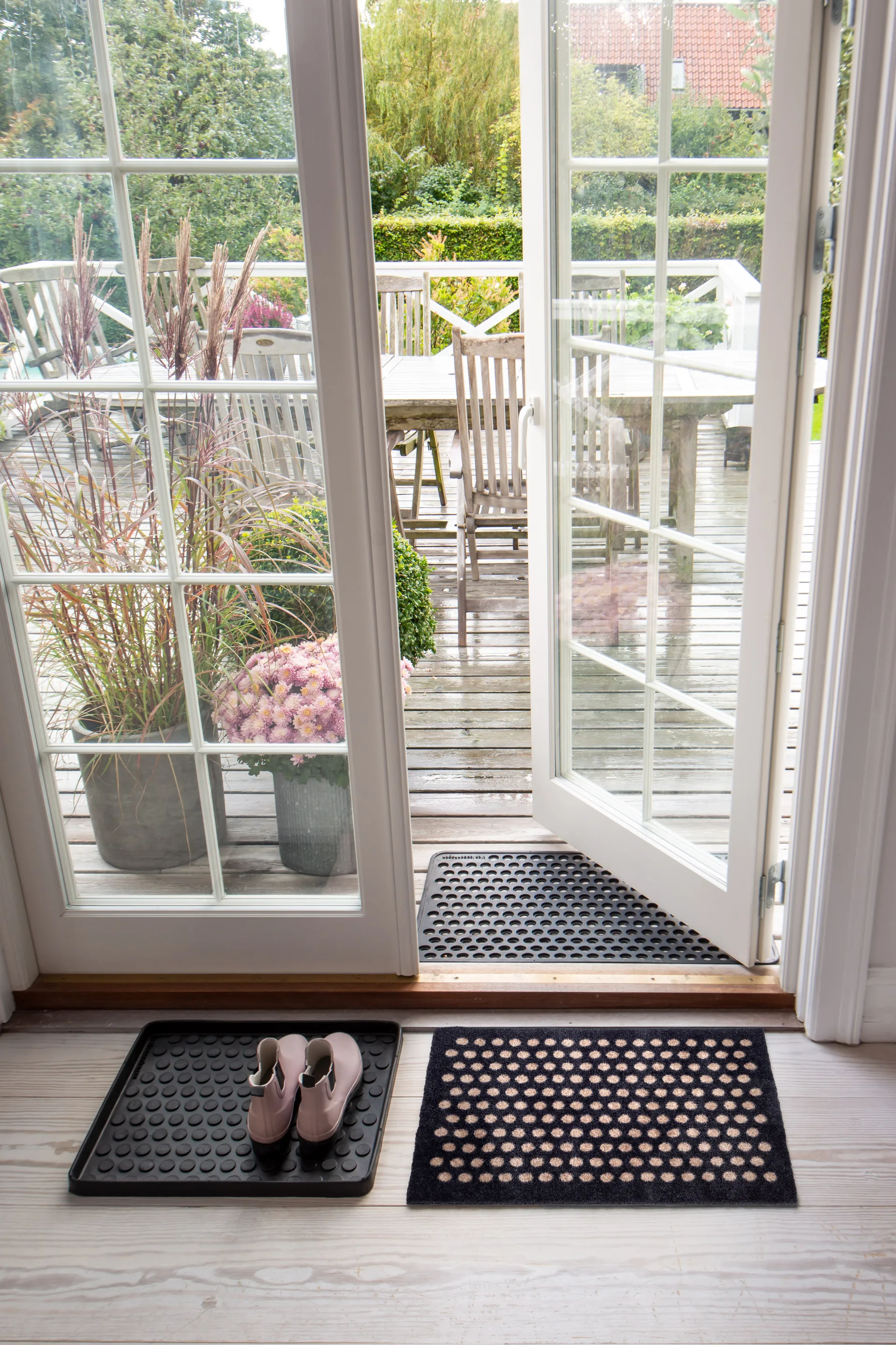Dot dörrmatta, Black-sand, 40x60 cm tica copenhagen