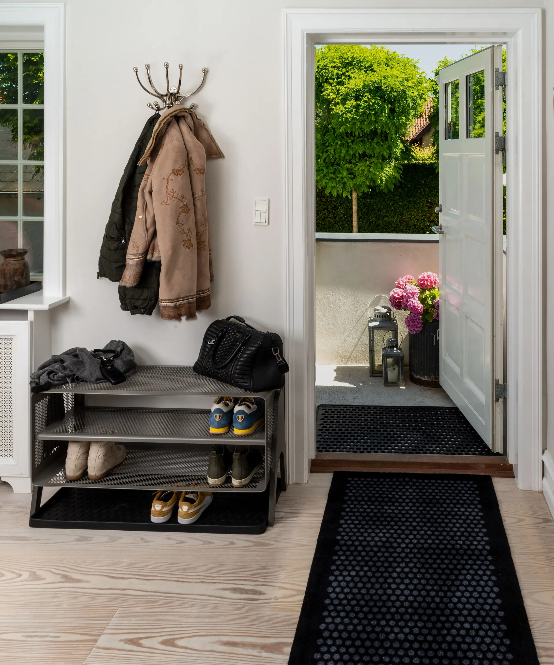 Dot gångmatta, Black, 67x120 cm tica copenhagen