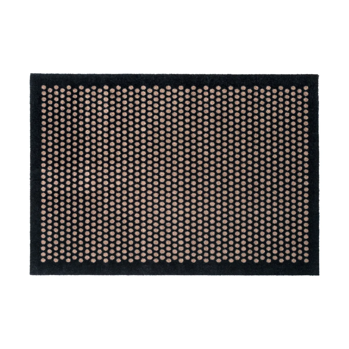 tica copenhagen Dot gångmatta Black-sand, 90x130 cm