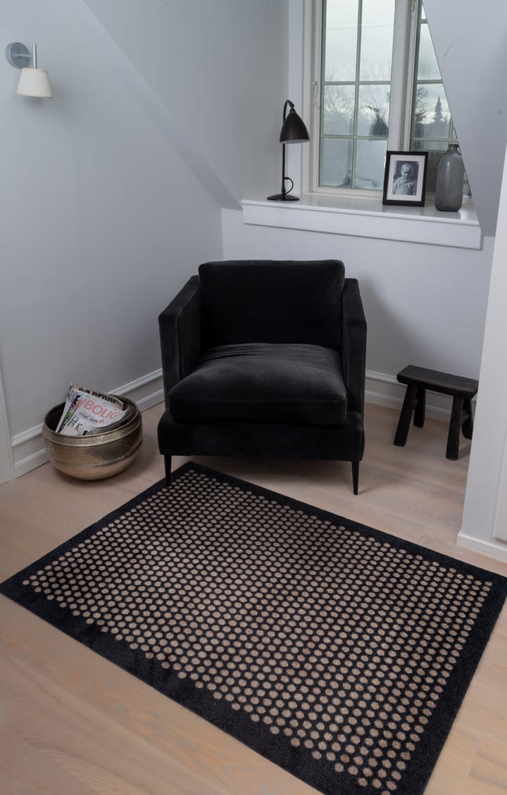 Dot gångmatta, Black-sand, 90x130 cm tica copenhagen