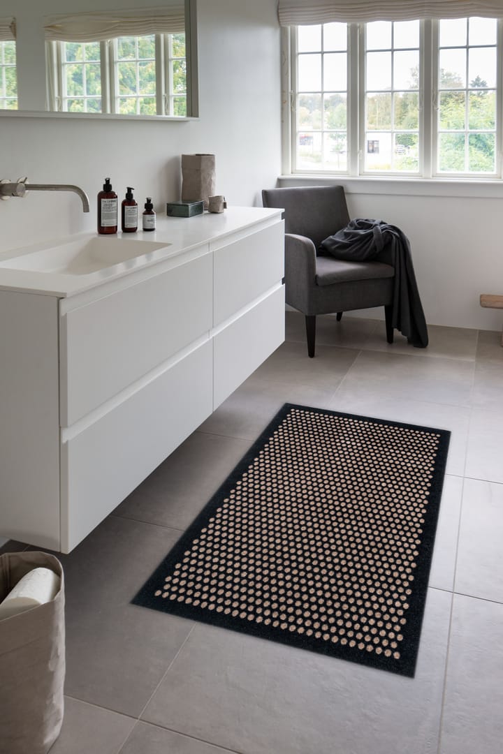Dot gångmatta, Black-sand, 90x130 cm tica copenhagen