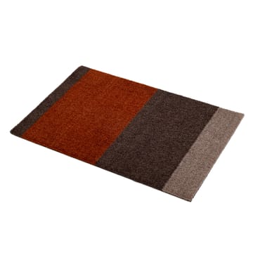 Stripes by tica, horisontell, dörrmatta - Brown-terrakotta, 40x60 cm - tica copenhagen