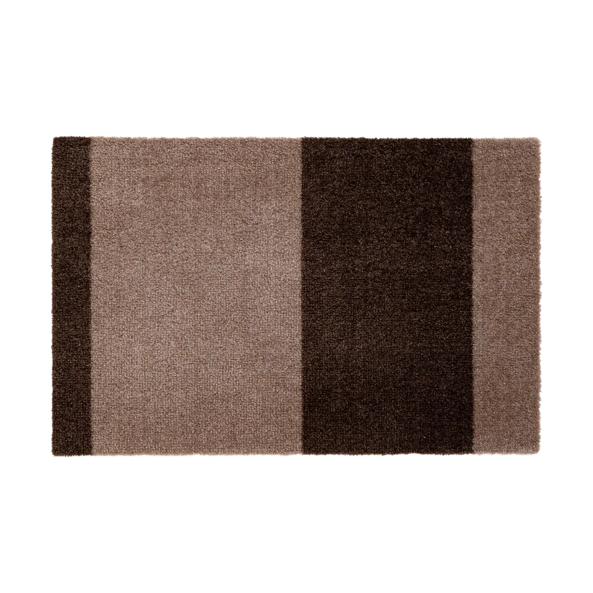 tica copenhagen Stripes by tica, horisontell, dörrmatta Sand-brown, 40x60 cm