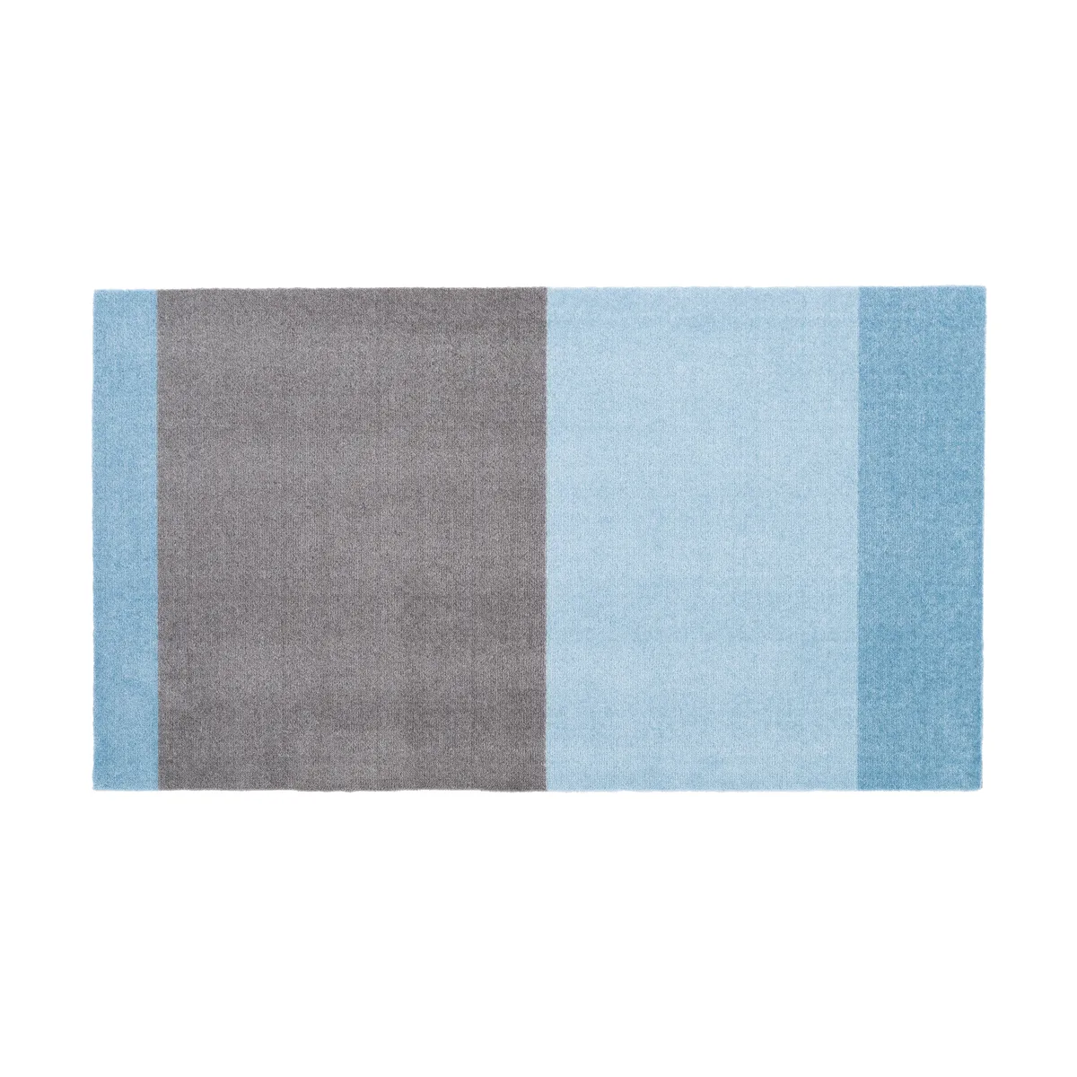 tica copenhagen Stripes by tica, horisontell, gångmatta Blue-steel grey, 67x120 cm