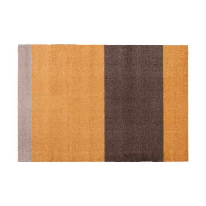 Stripes by tica, horisontell, gångmatta - Dijon-brown-sand, 90x130 cm - tica copenhagen