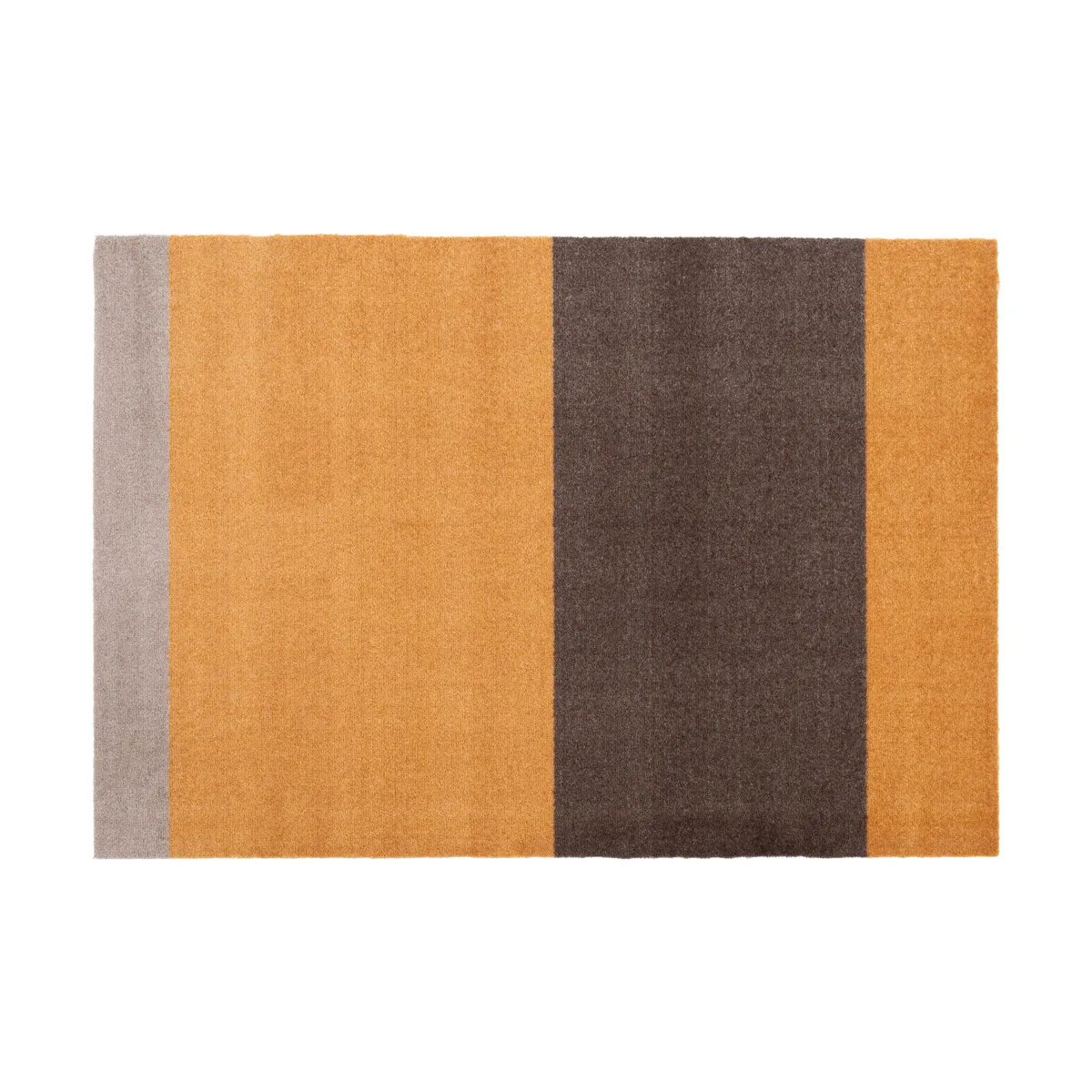 tica copenhagen Stripes by tica, horisontell, gångmatta Dijon-brown-sand, 90x130 cm