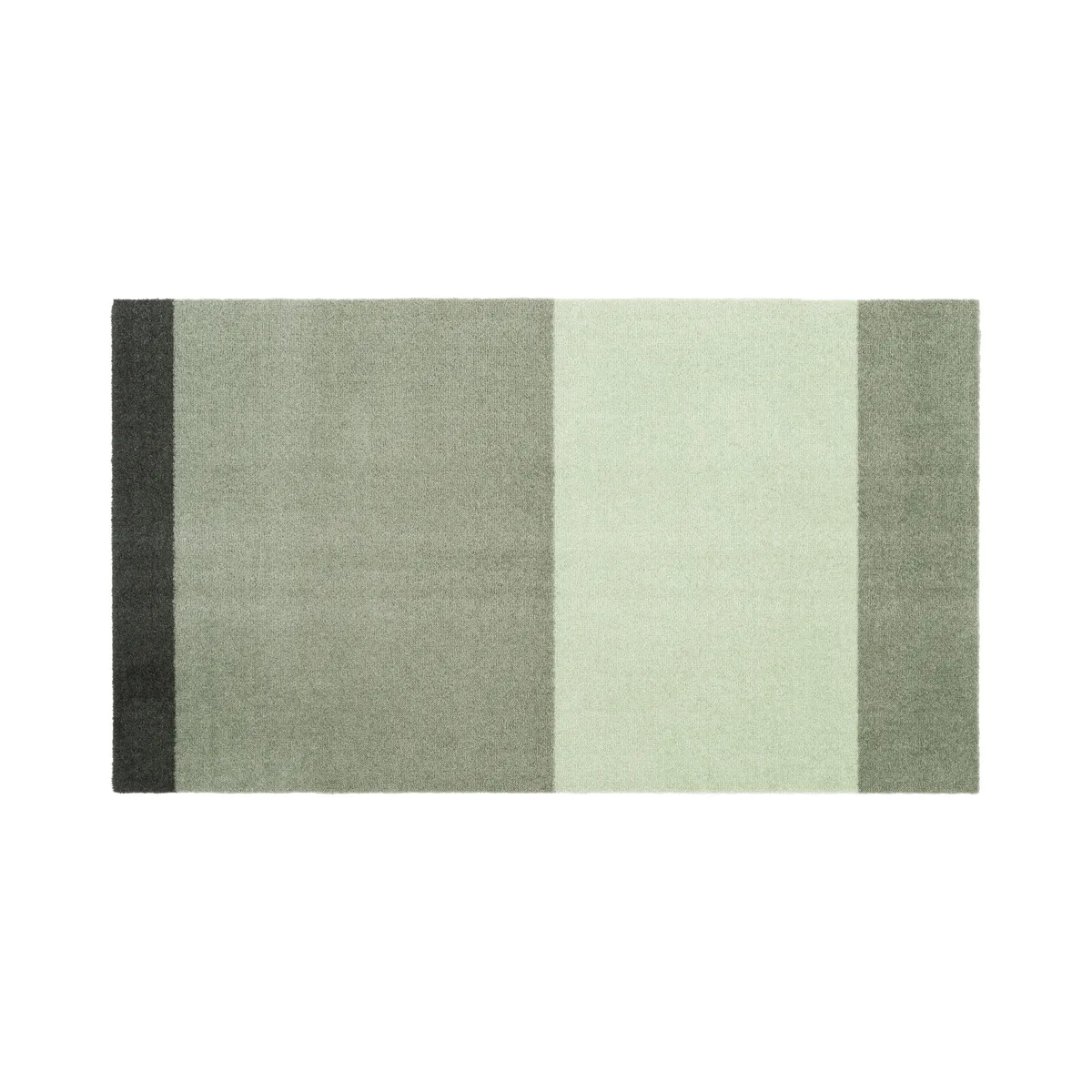 tica copenhagen Stripes by tica, horisontell, gångmatta Green, 67x120 cm
