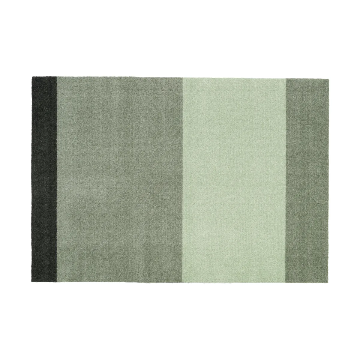 tica copenhagen Stripes by tica, horisontell, gångmatta Green, 90x130 cm