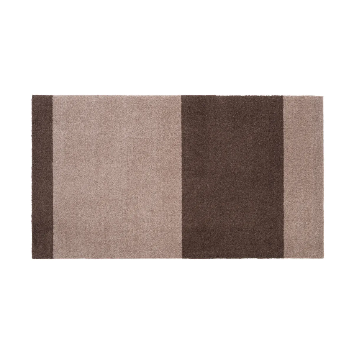 tica copenhagen Stripes by tica, horisontell, gångmatta Sand-brown, 67x120 cm