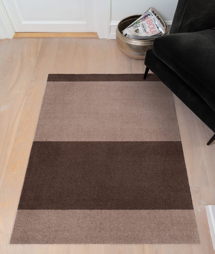 Stripes by tica, horisontell, gångmatta, Sand-brown, 67x120 cm tica copenhagen