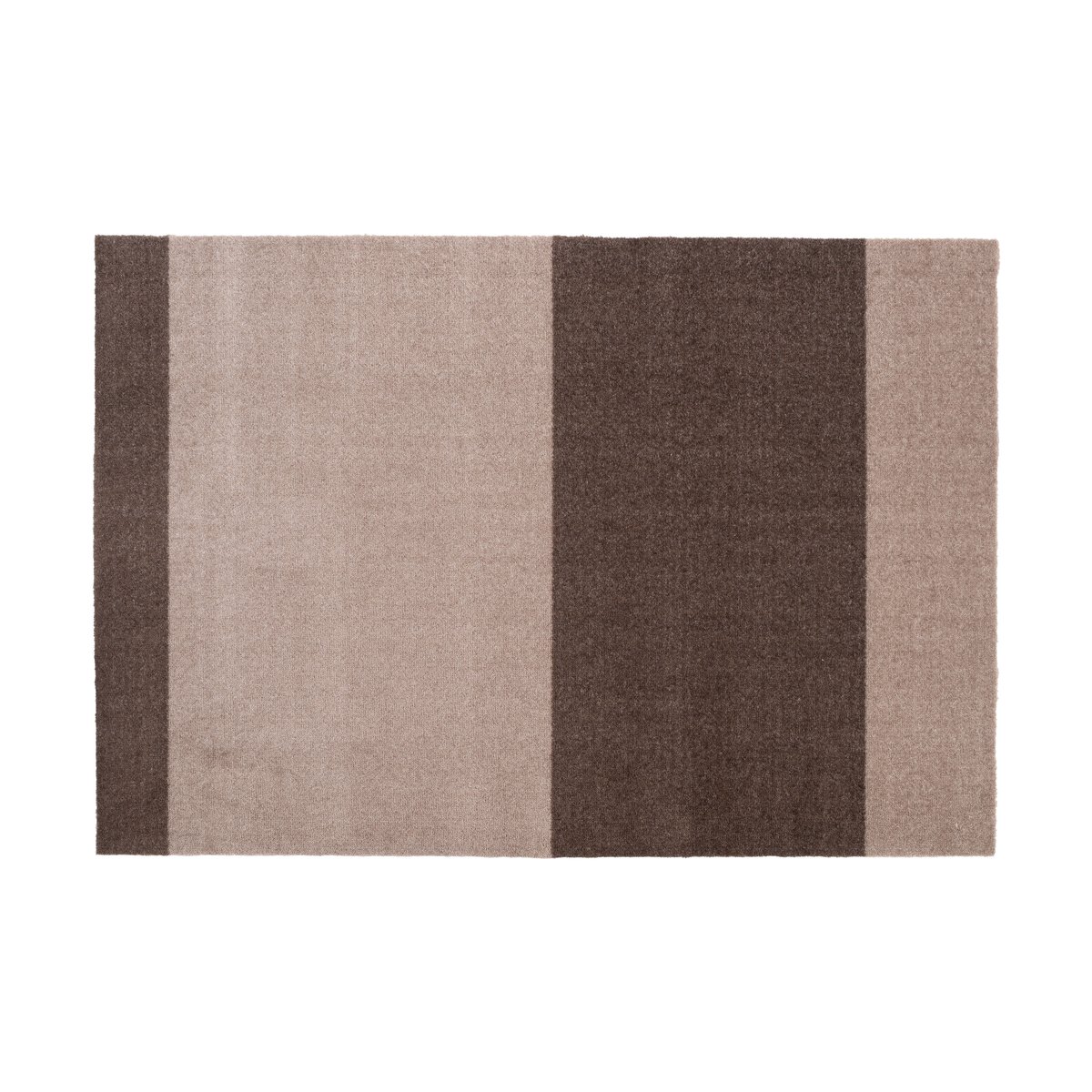 tica copenhagen Stripes by tica, horisontell, gångmatta Sand-brown, 90x130 cm
