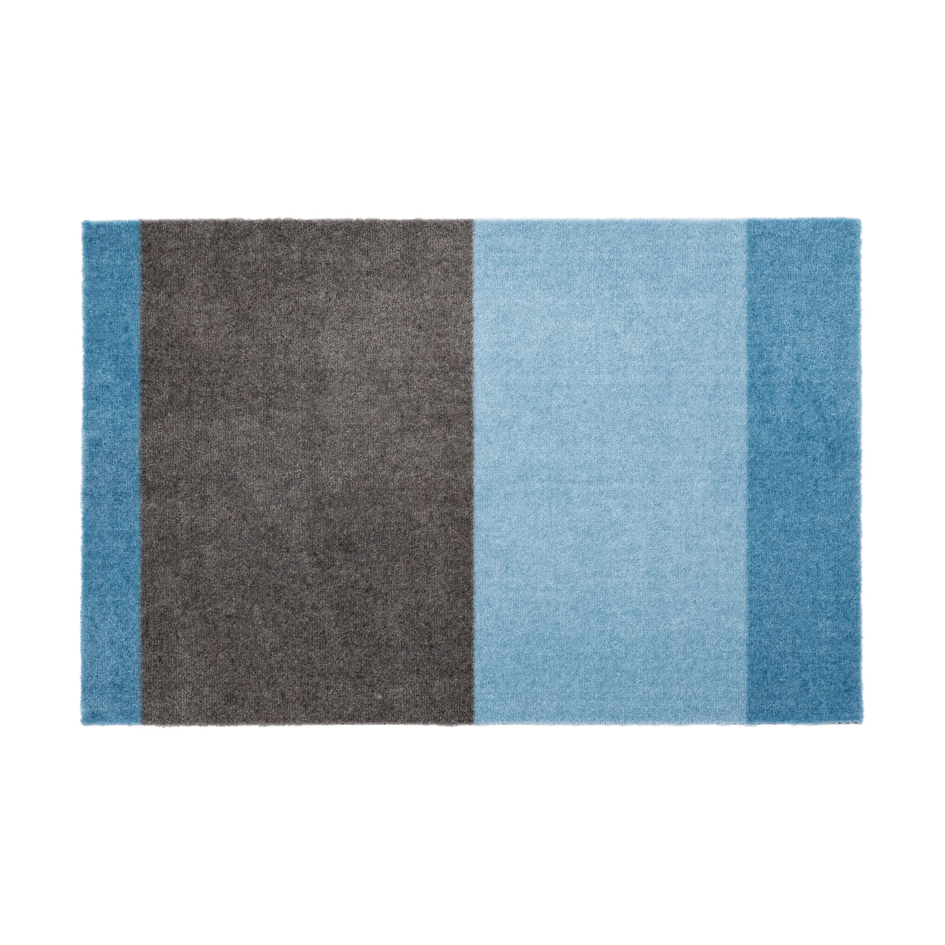 Stripes dörrmatta, Blue-steel grey, 60x90 cm tica copenhagen