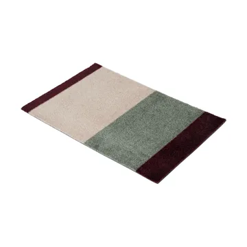 Stripes dörrmatta - Green-ivory-bordeaux, 40x60 cm - tica copenhagen