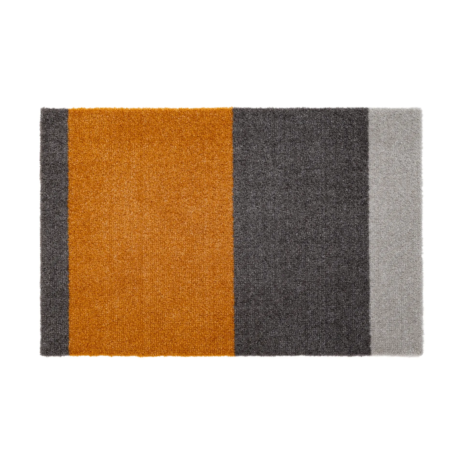 Stripes dörrmatta horisontell, Grey-grey-dijon, 40x60 cm tica copenhagen