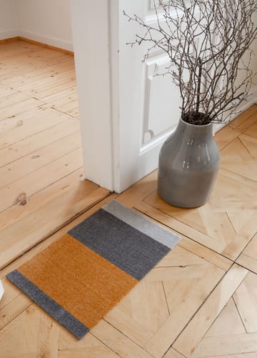 Stripes dörrmatta horisontell - Grey-grey-dijon, 40x60 cm - tica copenhagen