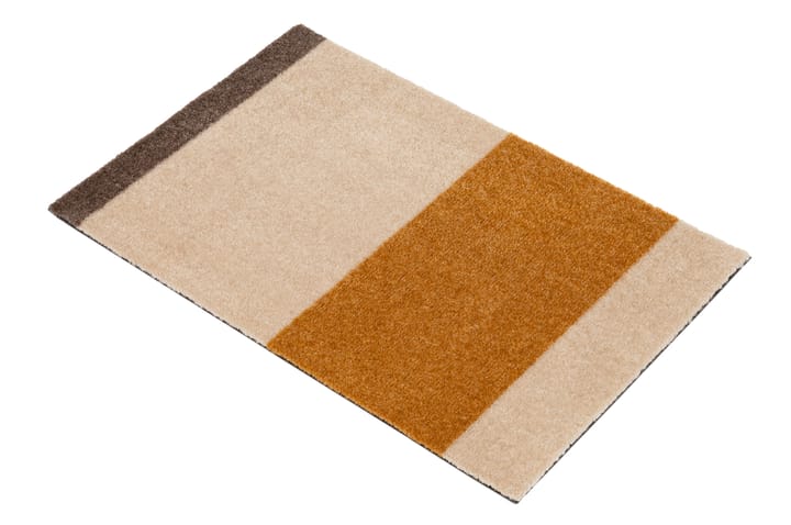 Stripes dörrmatta horisontell, Ivory-dijon-brown, 40x60 cm tica copenhagen