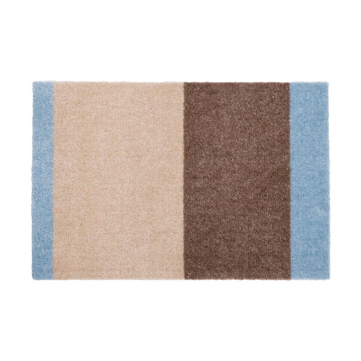 tica copenhagen Stripes dörrmatta horisontell Ivory-sand-blue, 40x60 cm