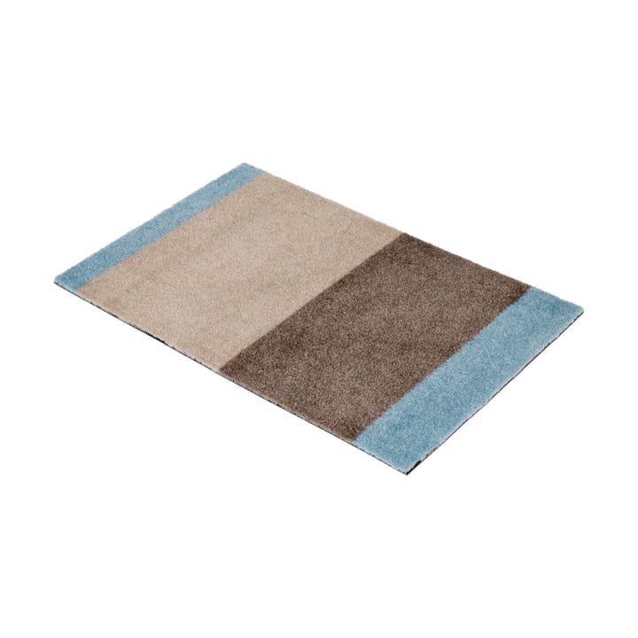 Stripes dörrmatta horisontell, Ivory-sand-blue, 40x60 cm tica copenhagen