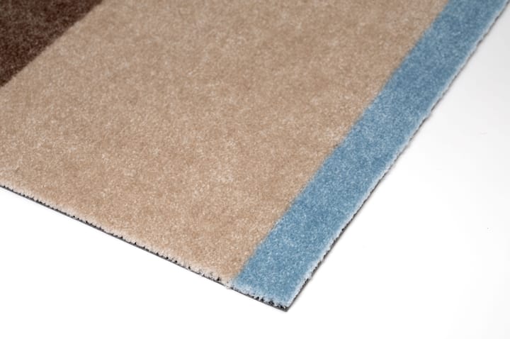 Stripes dörrmatta horisontell, Ivory-sand-blue, 40x60 cm tica copenhagen