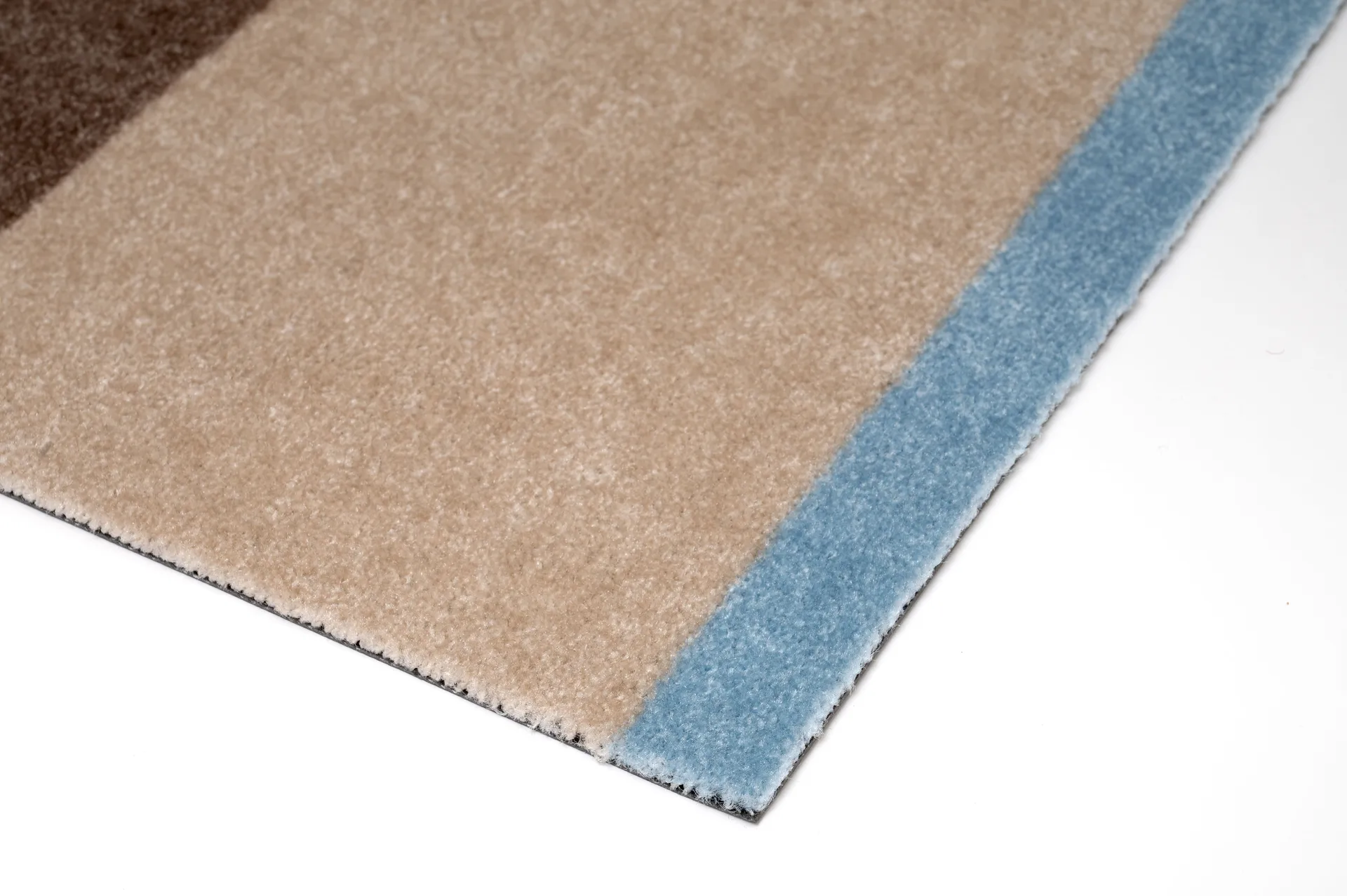 Stripes dörrmatta horisontell, Ivory-sand-blue, 60x90 cm tica copenhagen