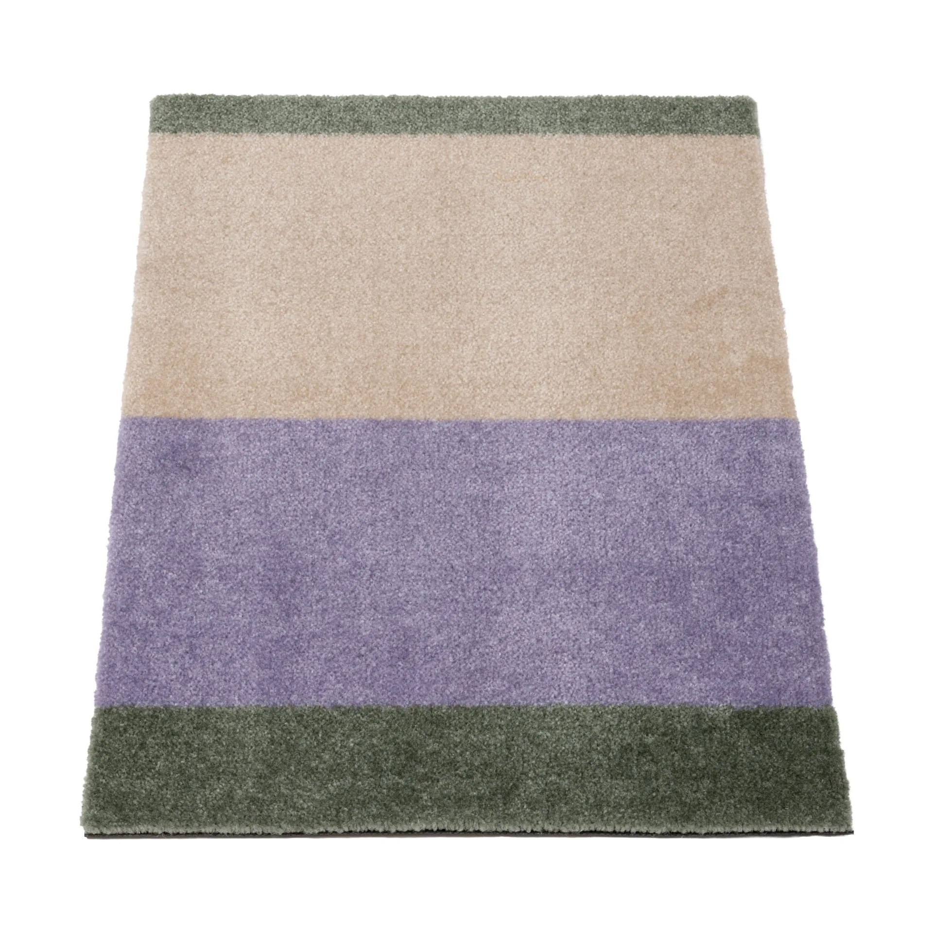 Stripes dörrmatta horisontell, Lilac-ivory-green, 40x60 cm tica copenhagen