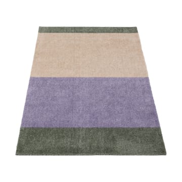 Stripes dörrmatta horisontell - Lilac-ivory-green, 60x90 cm - tica copenhagen
