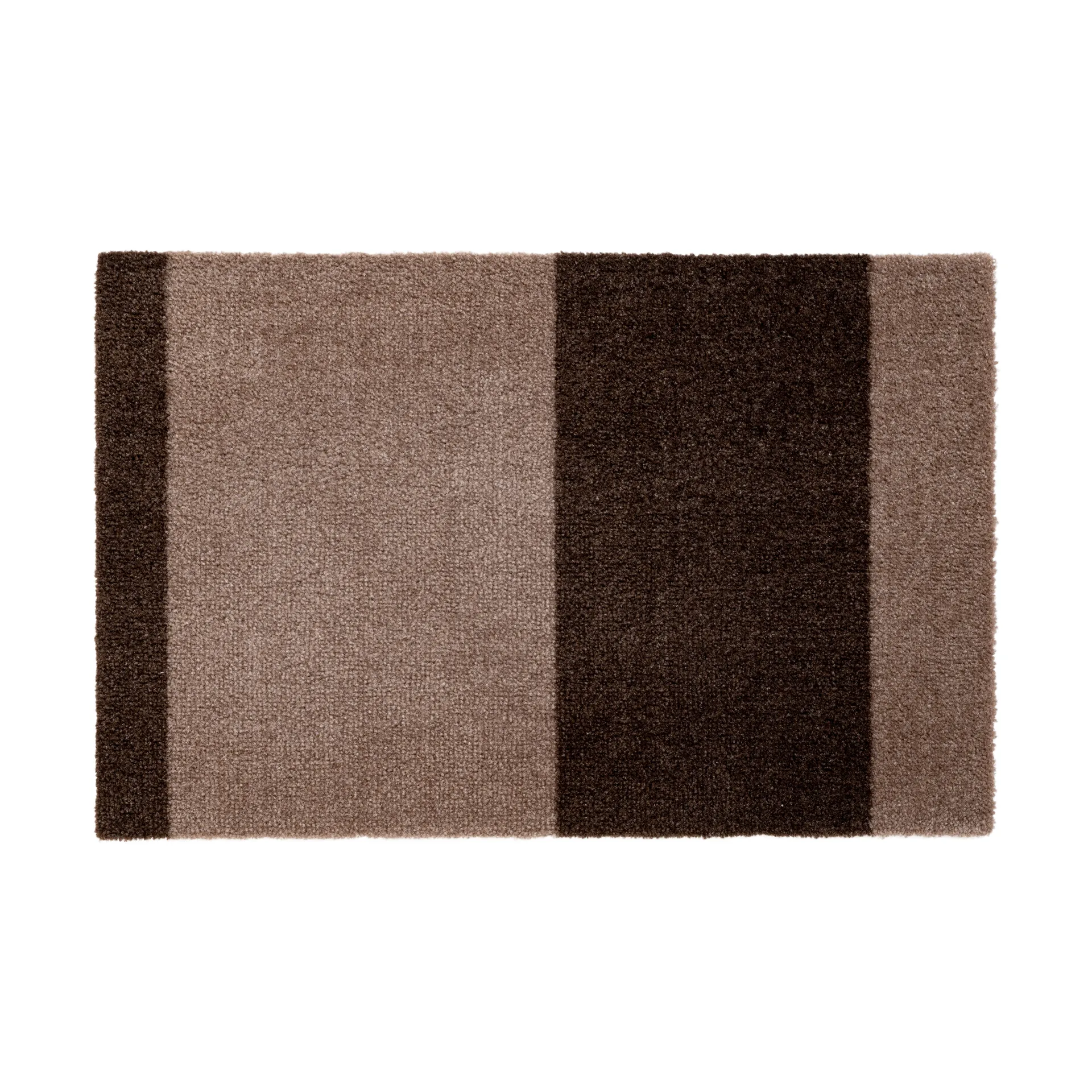 Stripes dörrmatta horisontell, Sand-brown, 40x60 cm tica copenhagen