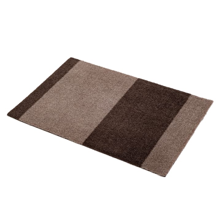 Stripes dörrmatta horisontell, Sand-brown, 40x60 cm tica copenhagen